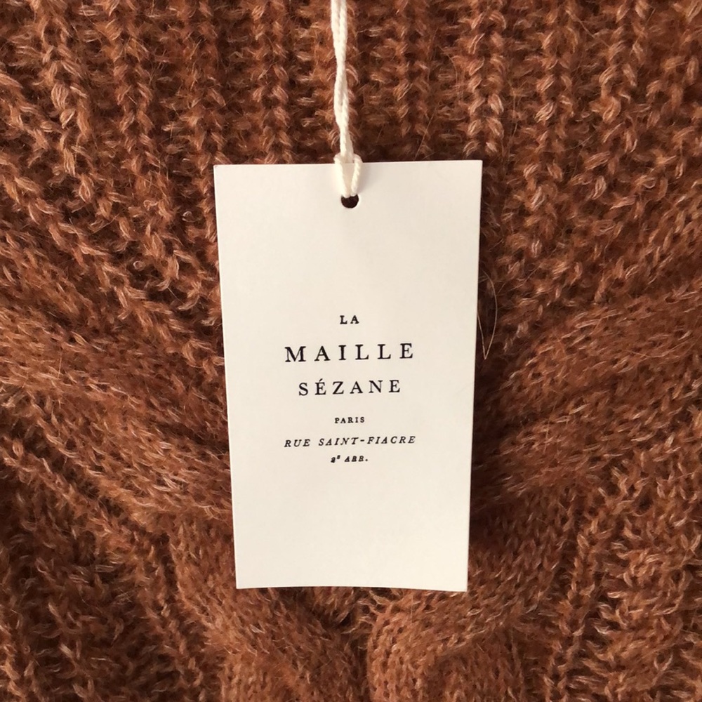NWT Sézane Marius Knit (Camel) - Picture 5 of 7